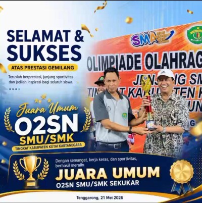 PRESTASI MEMBANGGAKAN SISWA SMK GERBANG RAJA TENGGARONG